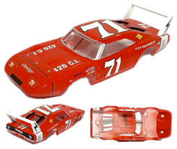 1 AutoWorld CP7899 Slot Car Bobby ISAAC 1969 Dodge Charger Daytona #71 BODY-ONLY - £15.17 GBP