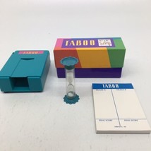 1989 Taboo Replacement Game Pieces Parts - Game Cards, Card Holder, Score Pad - £12.23 GBP