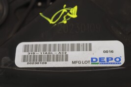 16-19 Nissan Sentra LED Headlight Head light Lamp Driver Left LH DEPO image 5