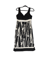 White House Black Market Womens Size 4 Floral Dress Knee Length Tulips G... - $14.95