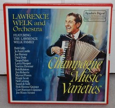 Lawrence Welk and Orchestra Champagne Music Varieties Boxed Set - 1970 6... - £18.67 GBP