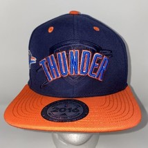 Adidas Oklahoma City OKC Thunder Logo Snapback Hat NBA Basketball Draft ... - £23.70 GBP