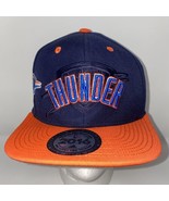 Adidas Oklahoma City OKC Thunder Logo Snapback Hat NBA Basketball Draft ... - £23.45 GBP