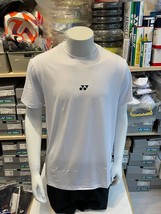 YONEX Men&#39;s Badminton T-Shirts Sports Apparel Top White [US:S/M] NWT 219... - £18.34 GBP