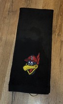 St Louis Cardinals Fredbird Embroidered Golf Sport Towel 16x26 Black - £13.57 GBP