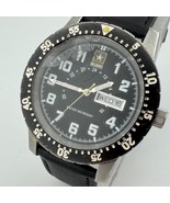 Celsius-9 Analog Digital Watch Men Black Rotating Bezel Chrono ~ Partial... - $52.50 CAD