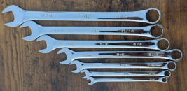 SK SuperKrome Combination Wrench 12pt SAE Lot of 7 image 2