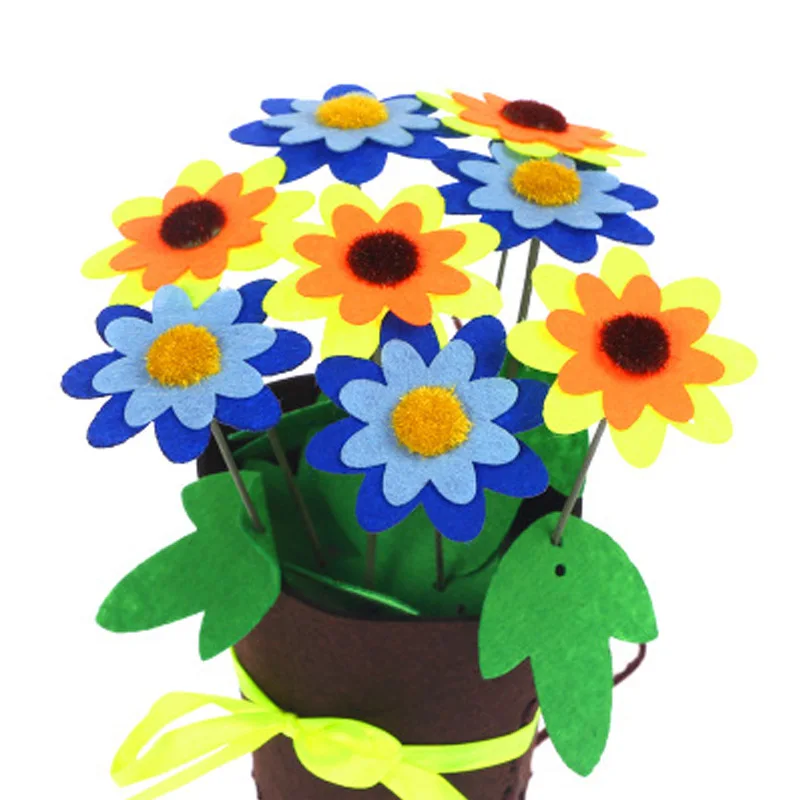 Play Flower Pot Crafts Play for Play Play DIY Potted Plant Kindergarten Learning - £23.29 GBP