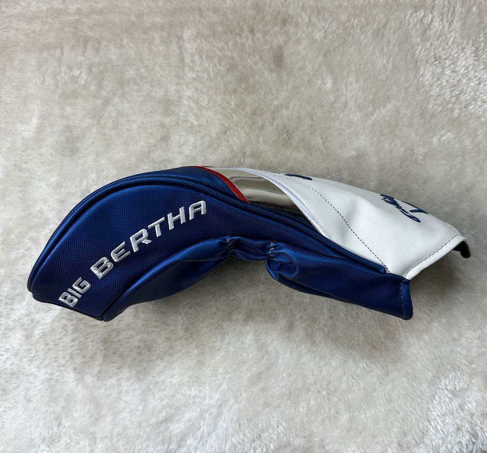 Callaway Big Bertha Driver Headcover White, Blue & Red. Head Cover Item image 6