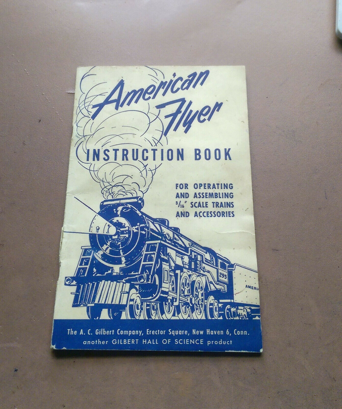 1950s AMERICAN FLYER INSTRUCTION BOOK WITH 19 TRACKS - $54.99