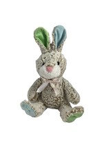 Goffa Bunny Rabbit Easter Plush Stuffed Animal 18&quot; Toy Polka Dot Bow - £11.67 GBP