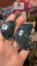 Moss Agate Moon - $8.80+