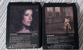 Carly Simon Another Passenger - Boys In The Trees Lot Of 2 8-Track Tapes - £9.59 GBP