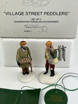 Dept 56 Heritage Dickens Village Street Peddlers 58041 Set Of 2, Retired Nib Vtg - £15.45 GBP