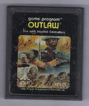 ATARI 2600 Outlaw Vintage game Cart - $10.03