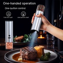 Electric Food Corn Soybean Salt And Pepper Grinder Mill Machine Recharge... - $53.73