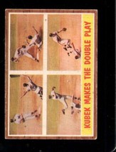 1962 Topps #311 Kubek Makes Double Play Vg+ Yankees Ia Nicely Centered *NY11675 - £5.56 GBP