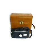 Vintage Polaroid Model 150 Land Camera in Original Leather Case Untested - $922.00 MXN