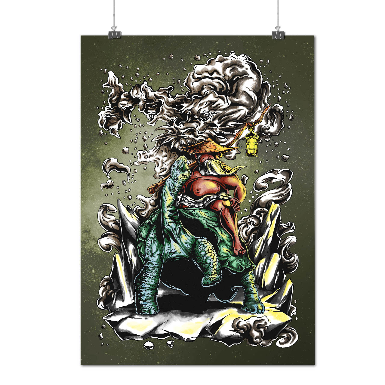 Chinese Dragon Art Asian Matte Glossy Poster A0 A1 A2 A3 A4 Wellcoda