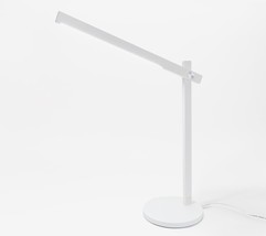 Newhouse Lighting LED Desk Lamp w/ Wireless Device Charger in White - £34.51 GBP