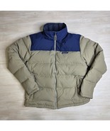 Patagonia Bivy Duck Down Zip Insulated Puffer Jacket 28322 Blue/Brown Sz... - €128,86 EUR