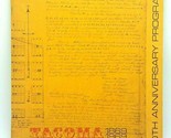 Tacoma Washington 100th Anniversary Centennial Program Book 1869-1969 VGC - £11.59 GBP
