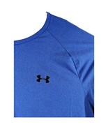 Under Armour Tech Tee Mens 2XL XXL Blue Loose Fit Short Sleeve T Shirt - $23.76