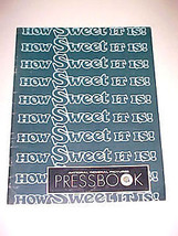 How Sweet It IS-HUGE! PRESSBOOK-D. Reynolds Vg - £28.61 GBP