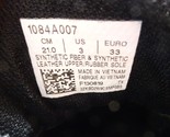 Size 3 Asics Boys Matflex 1084A007  Wrestling Shoes White Black &amp; Silver - $26.99