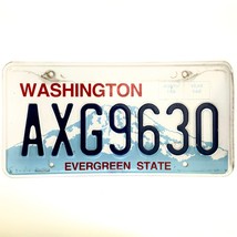  United States Washington Evergreen State Passenger License Plate AXG9630 - $14.85 CAD