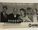 Beggars &amp; Choosers Tv Print Ad Advertisement Carol Kane Charlotte Ross TV1 - £4.72 GBP