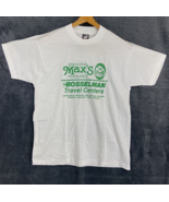 Vintage 80s Best Screen Stars Big Max Challenge Men&#39;s XL White T-Shirt NWOT - $51.60 CAD
