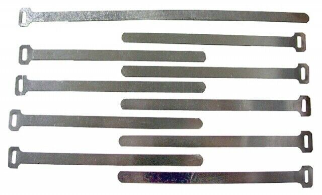 1961-1962 Corvette Strap Set Hose Wire Tie Aluminum 10 Piece - $39.55