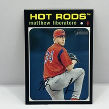 2020 Topps Heritage Minor League Baseball Matthew Liberatore Base #50 Hot Rods - £1.57 GBP