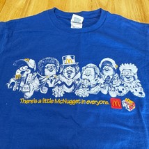 McDonald’s Shirt Kerwin Frost Mcnuggets Crew 2023 Employee T-Shirt Blue ... - £8.85 GBP