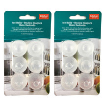 12 Reusable Ice Cube Balls Plastic Refreezable Ice Drinks Bar Parties Whisky ! - £15.97 GBP