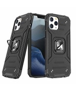 Wozinsky Ring Armor Case Kickstand Tough Rugged Cover for iPhone 12 Pro ... - $14.84