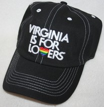 VIRGINIA IS FOR LOVERS Rainbow Heart Logo Adjustable HAT / CAP Brand NEW... - $24.74