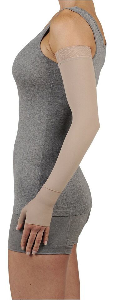 BEIGE DREAMSLEEVE Compression Sleeve by JUZO, Gauntlet Option ANY SZ &amp; L... - $84.99+