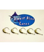 FISHING TOURNAMENT QUALITY 7/0 1/2 OUNCE WEIGHTED CIRCLE OCTOPUS HOOKS M... - £9.39 GBP