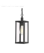 Outdoor Black Hanging Pendant Light  - $73.76 CAD
