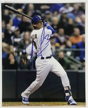 Orlando Arcia Autographed Glossy 8x10 Photo - Milwaukee Brewers - $13.99