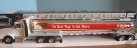 EXXON DIE CAST  Toy Tanker Truck COLLECTORS  Edition 8TH 1999 W/Box BANK - $21.60