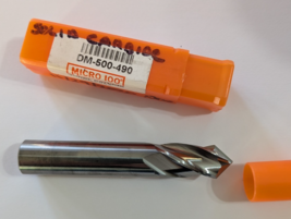 NEW Micro 100 DM-500-490 1/2" Drill Mill Super Carbide NEW - $79.19