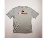 Flogrown Men&#39;s Athletic T-shirt Size Small Gray QC16 - $7.91