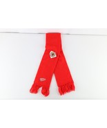 NOS Vintage 90s Detroit Red Wings Hockey Fringed Knit Winter Scarf Neck ... - $545.25 MXN