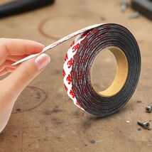 0.012&quot; Ultra Thin Magnetic Tape Roll 30ft x 0.6&quot; Adhesive Backed for Pho... - $245.05 MXN