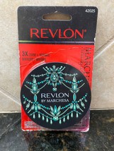 Revlon By Marchesa Runway Collection Green 3X Mirror Factory Sealed - $12.86