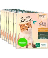 8 Pack Granular Tofu Cat Litter for Automatic Self-Cleaning Litter Box Robots - $64.99