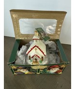 Old World Christmas Glass Blown Ornament Country Church (20095) Rare - $372.30 MXN